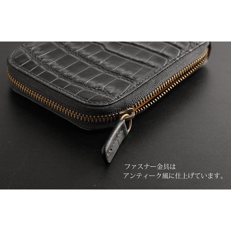 クロコダイル コインケース IC[品番：SNKC0001826]｜sankyo
