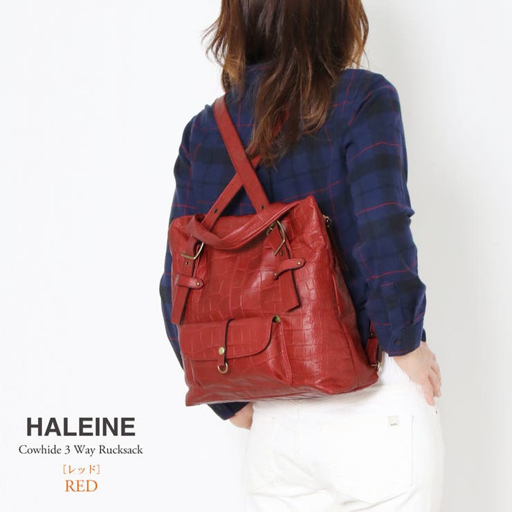 HALEINE 本革 リュック | sankyo shokai  | 詳細画像6 