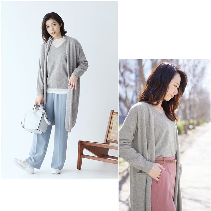 美品＊イヴサンローラン アンサンブル ニットカーディガン