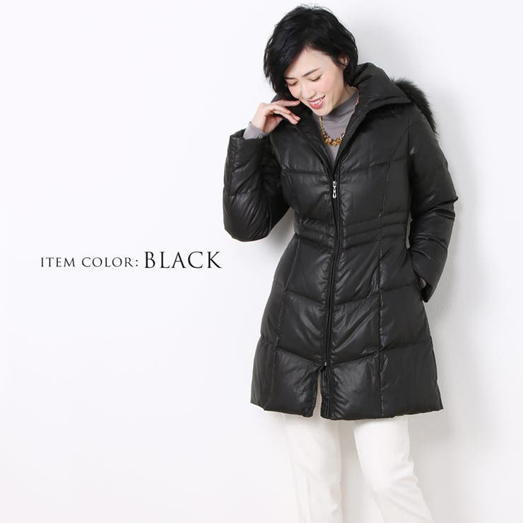 ダウンコート レディース ミドル | sankyo shokai  | 詳細画像14 