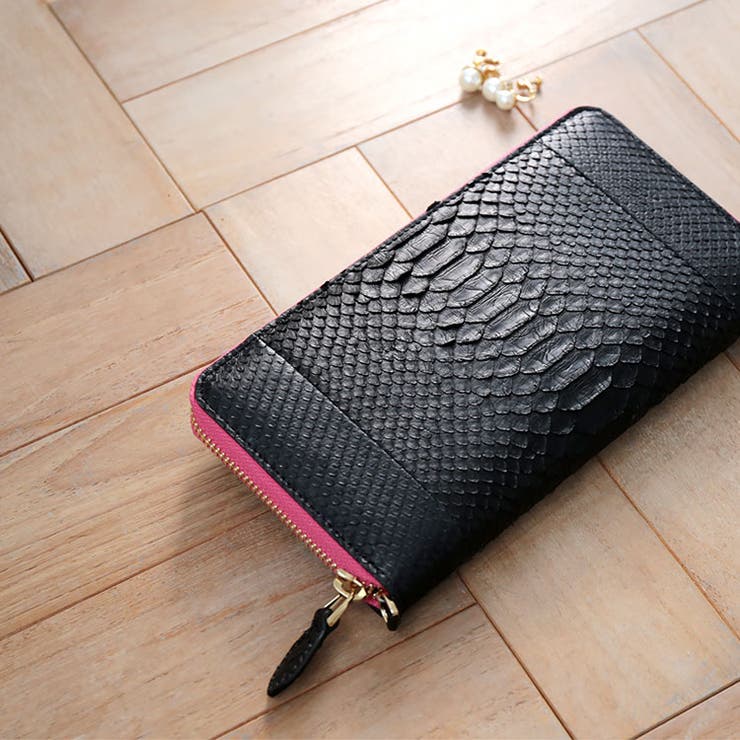 お財布ポシェット ダイヤモンドパイソン 長財布 | sankyo shokai  | 詳細画像9 