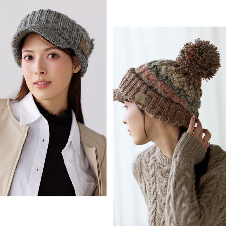 ニット帽 レディース ポンポン | sankyo shokai  | 詳細画像3 