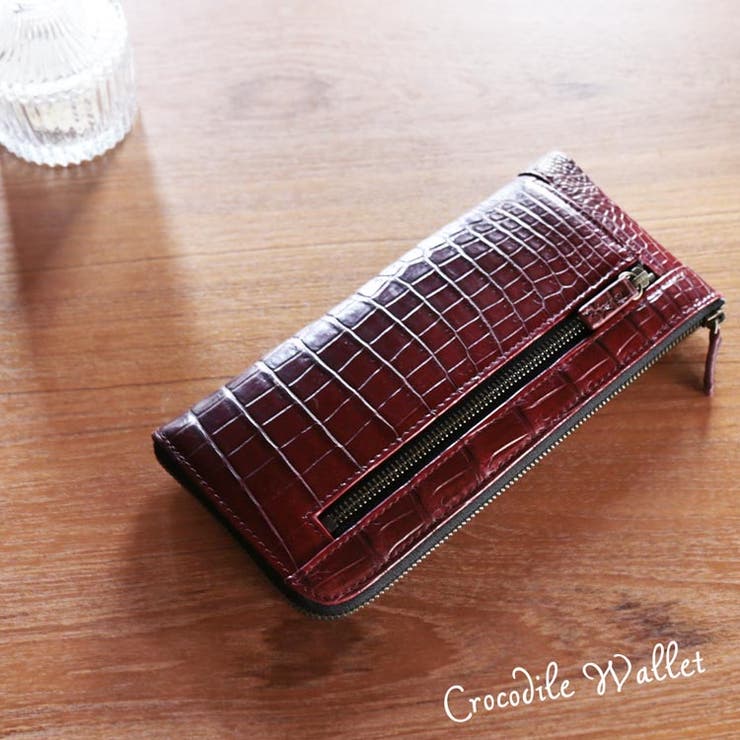 クロコダイル 長財布 薄い | sankyo shokai  | 詳細画像15 