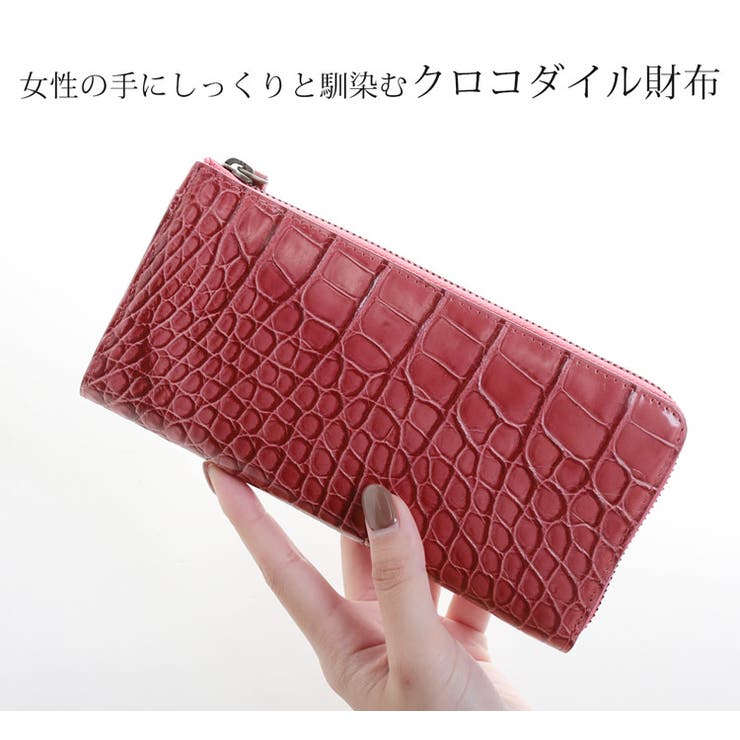 フランス クロコダイル L字ファスナー | sankyo shokai  | 詳細画像16 