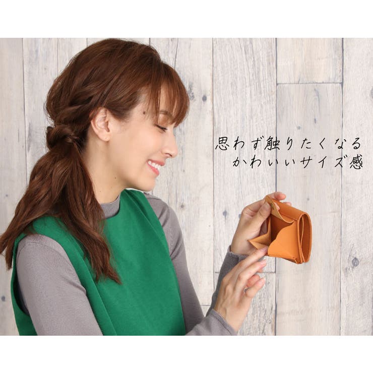 ミニ財布 レディース 二つ折り | sankyo shokai  | 詳細画像2 