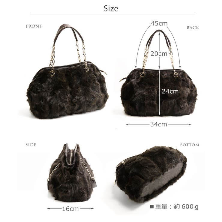 セーブル ファーバッグ チェーンストラップ | sankyo shokai  | 詳細画像11 