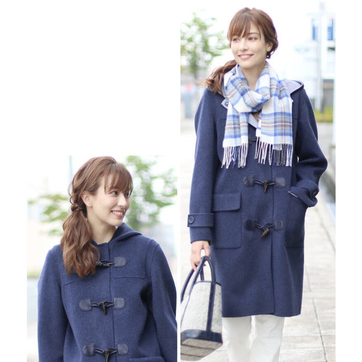 ダッフルコート レディース 冬[品番：SNKC0002341]｜sankyo