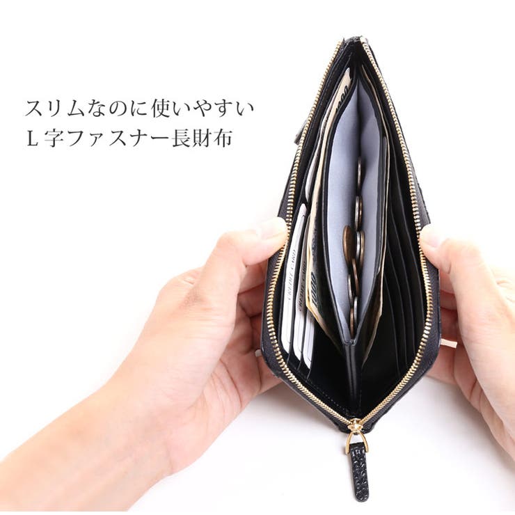クロコダイル 長財布 レディース | sankyo shokai  | 詳細画像4 