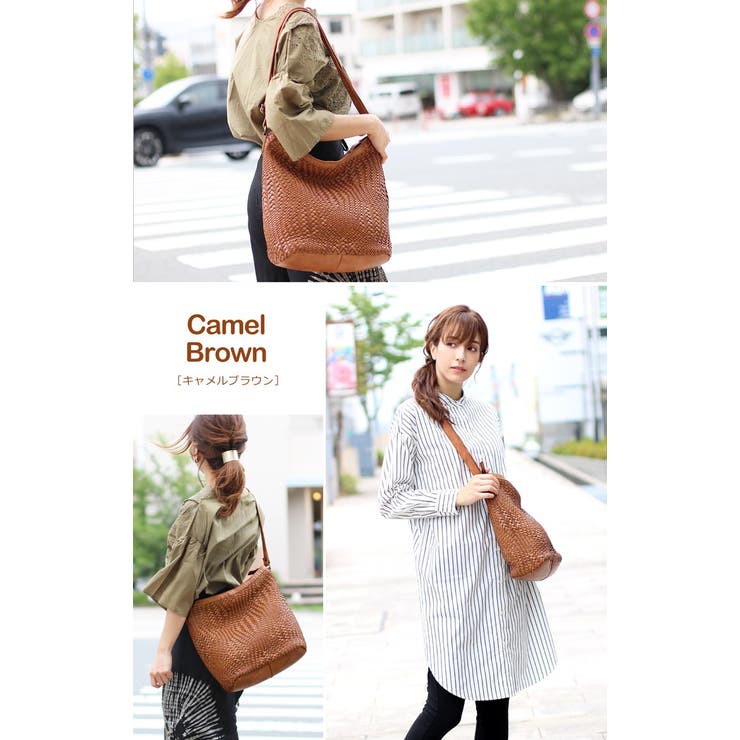 本革 メッシュ ショルダーバッグ | sankyo shokai  | 詳細画像2 