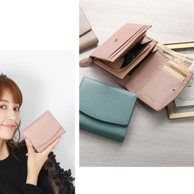 二つ折り財布 レディース 本革 | sankyo shokai  | 詳細画像10 