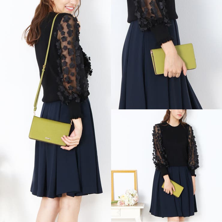 クロスボディウォレット HALEINE 本革 | sankyo shokai  | 詳細画像13 