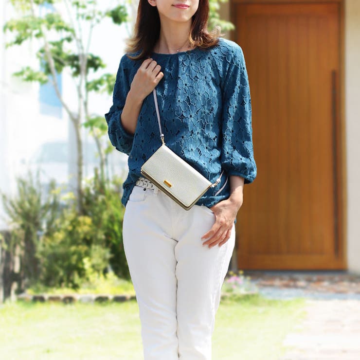 クロスボディウォレット HALEINE 本革 | sankyo shokai  | 詳細画像18 