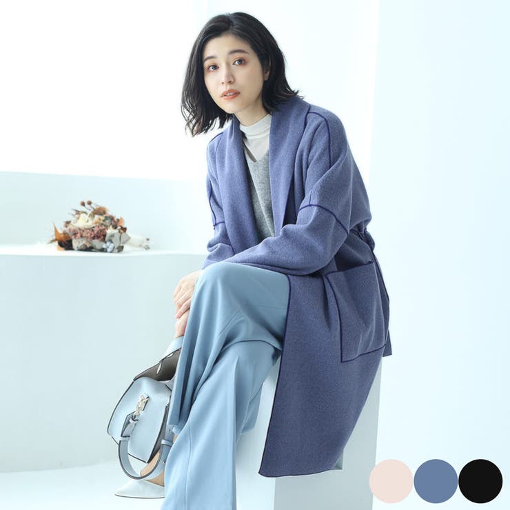 ラップコート ストレッチ素材 レディース | sankyo shokai  | 詳細画像1 