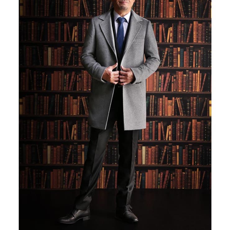 メンズ チェスターコート メンズ | sankyo shokai  | 詳細画像19 