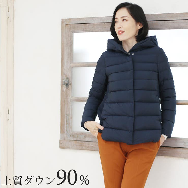 ダウンジャケット レディース ダウン90%[品番：SNKC0002327]｜sankyo shokai  （サンキョウショウカイ）のレディースファッション通販｜SHOPLIST（ショップリスト）