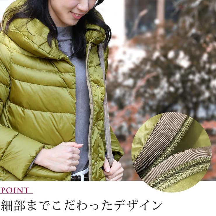 ダウンジャケット レディース ダウン90%[品番：SNKC0002328