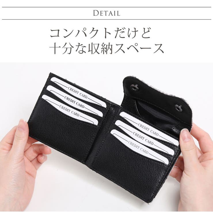 パイソン 二つ折り財布 レディース | sankyo shokai  | 詳細画像4 