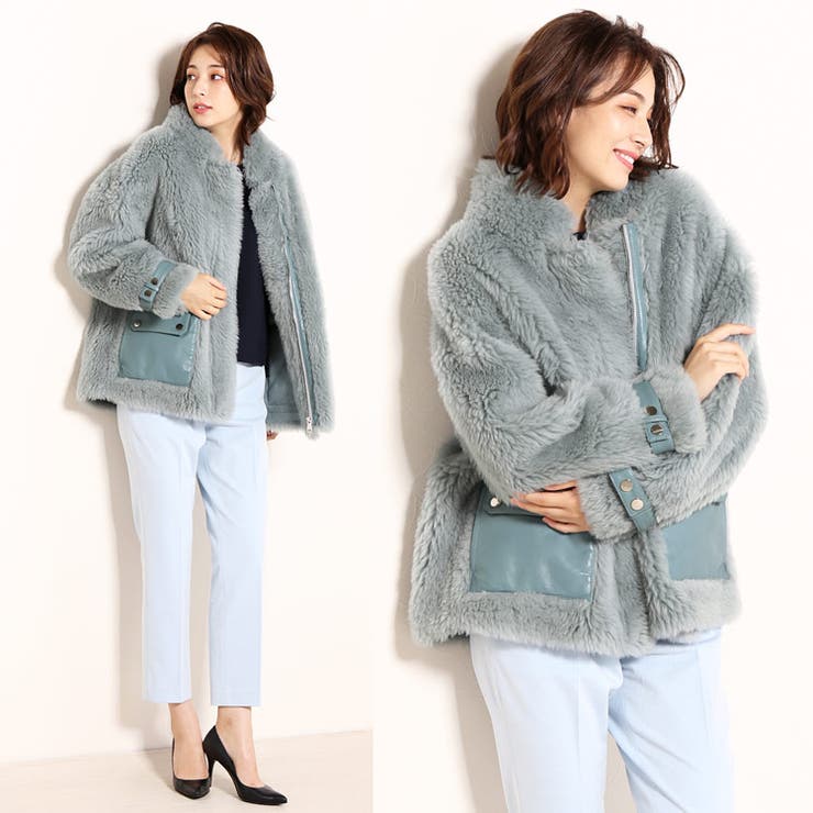 ボア ジャケット ムートン風 | sankyo shokai  | 詳細画像10 