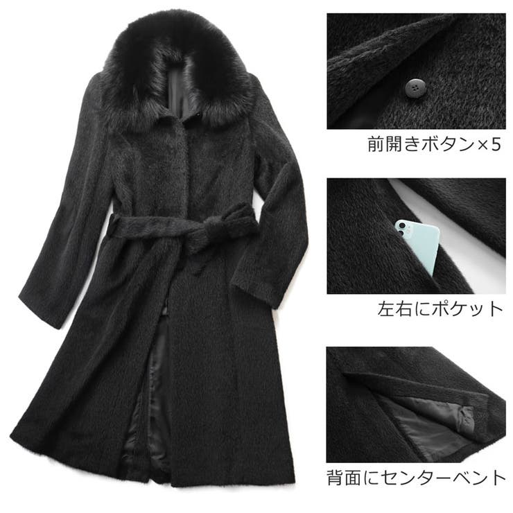 アルパカ コート ロングコート[品番：SNKC0001276]｜sankyo