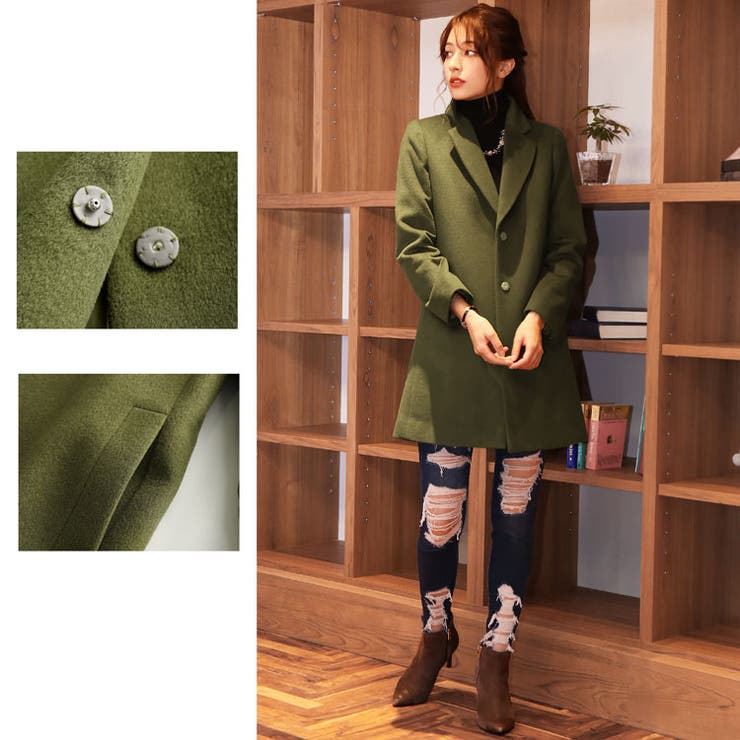 Filomo レディース チェスターコート | sankyo shokai  | 詳細画像10 