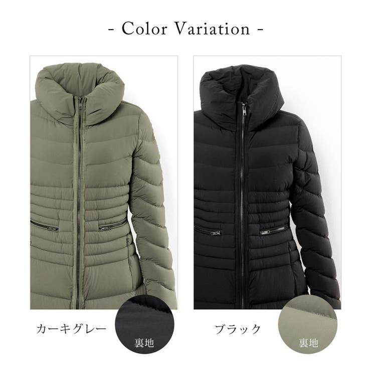 チャコット ストレッチダウンコート