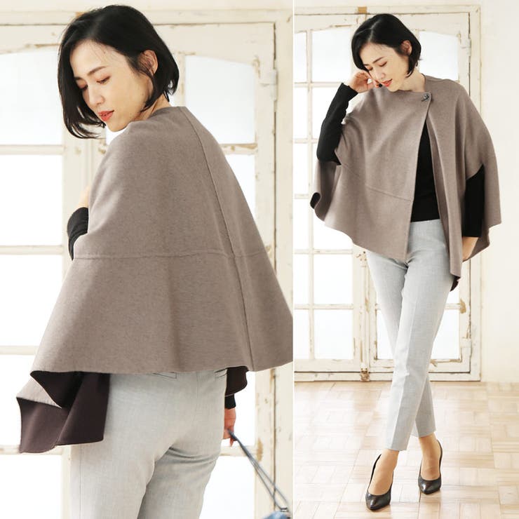 ケープ コート ウール | sankyo shokai  | 詳細画像14 