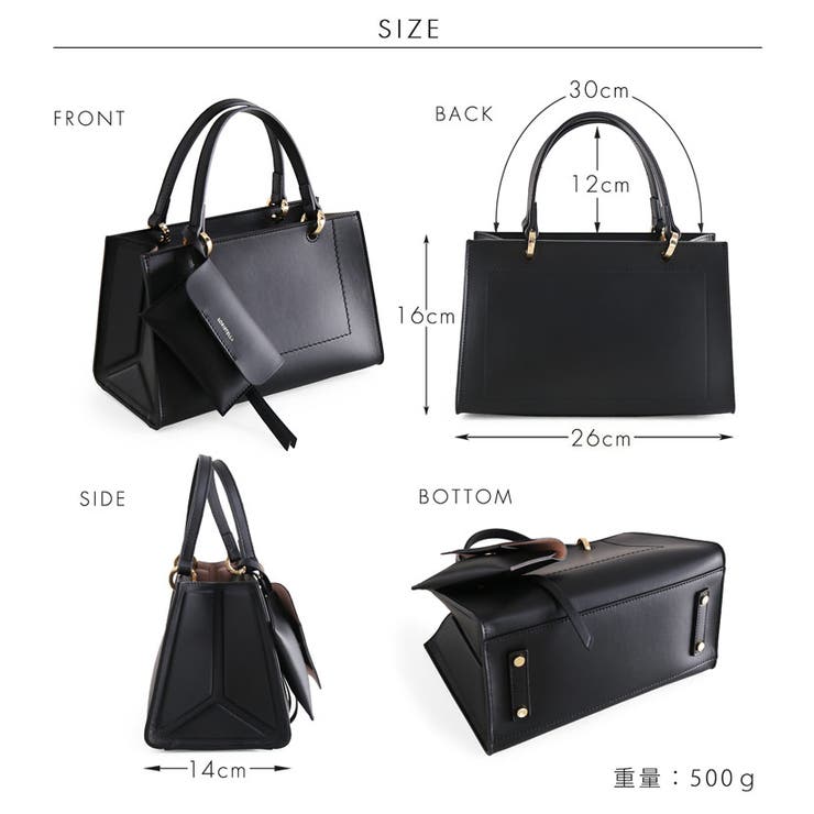 ハンドバッグ レディース きれいめ | sankyo shokai  | 詳細画像13 