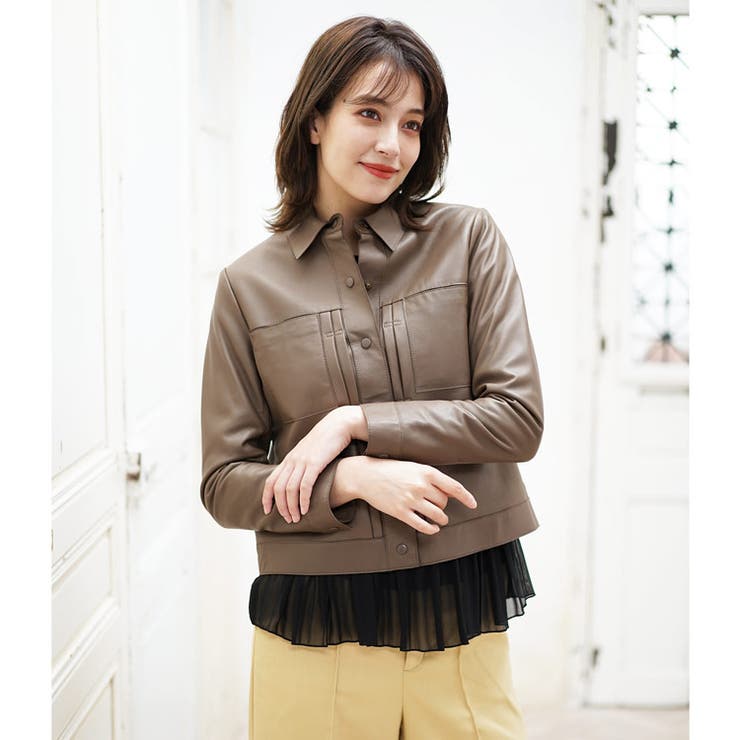 本革 レザージャケット レディース | sankyo shokai  | 詳細画像9 