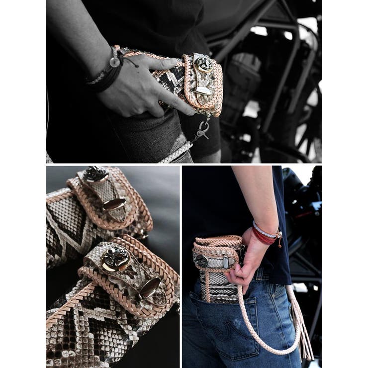 バイカーズウォレット 長財布 メンズ | sankyo shokai  | 詳細画像2 