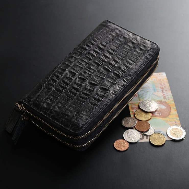 カイマン 尾 ラウンドファスナー | sankyo shokai  | 詳細画像4 