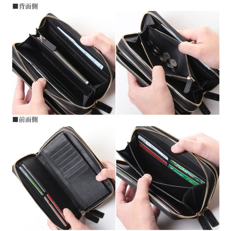 カイマン 尾 ラウンドファスナー | sankyo shokai  | 詳細画像8 