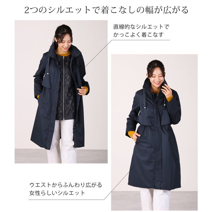 コート レディース 2way | sankyo shokai  | 詳細画像8 