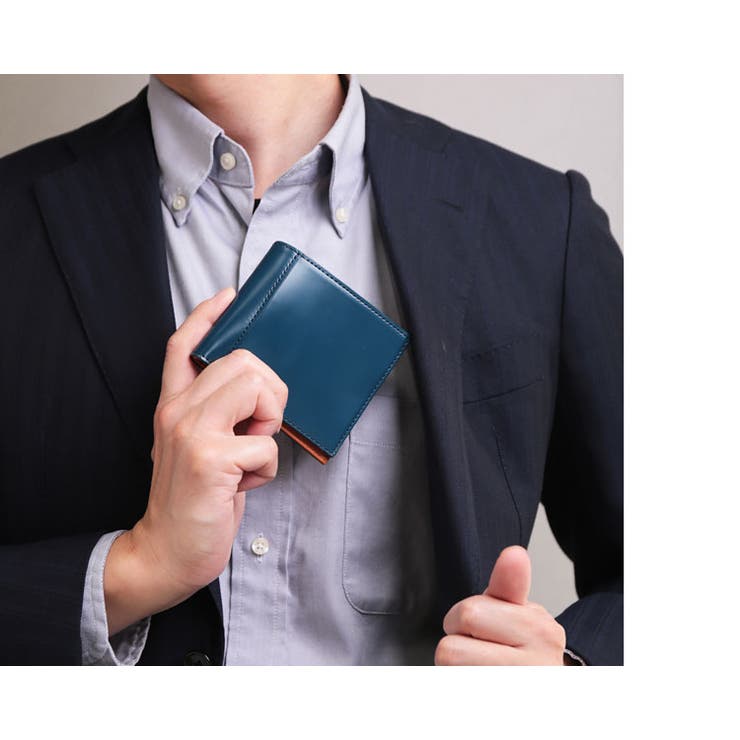 二つ折り財布 レディース コードバン | sankyo shokai  | 詳細画像13 