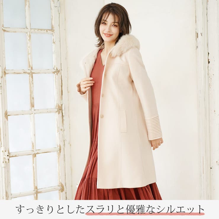 カシミヤ ブレンド ロング | sankyo shokai  | 詳細画像3 