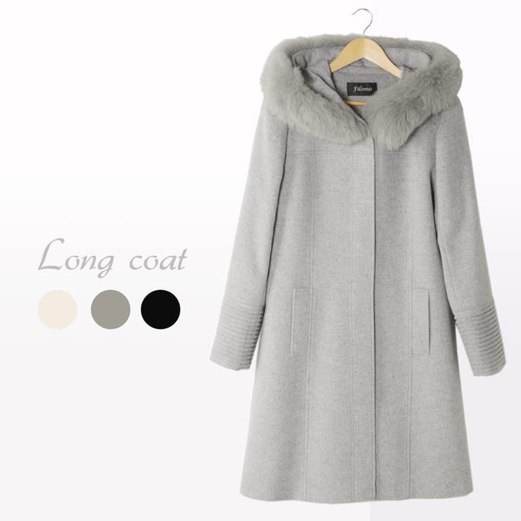 カシミヤ ブレンド ロング | sankyo shokai  | 詳細画像16 