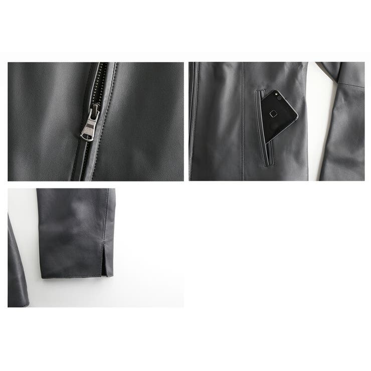 レザージャケット レディース Filomo | sankyo shokai  | 詳細画像6 