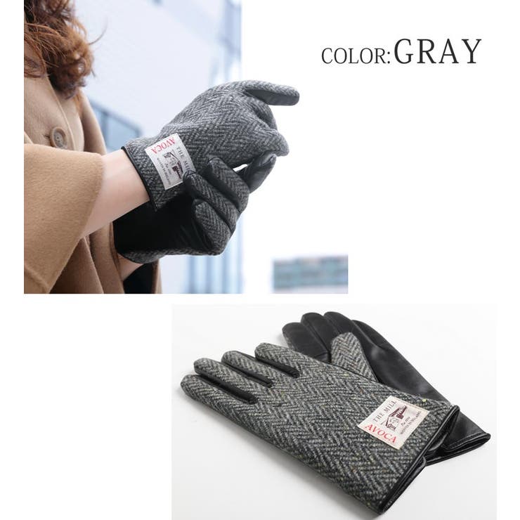 AVOCA ツイード 手袋 | sankyo shokai  | 詳細画像8 