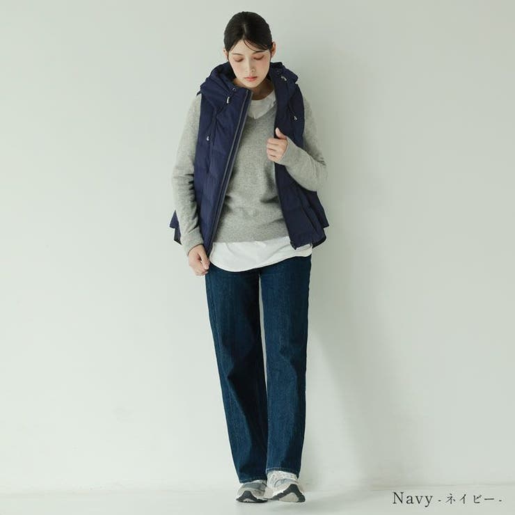 ダウンベスト レディース ダウン80% | sankyo shokai  | 詳細画像3 