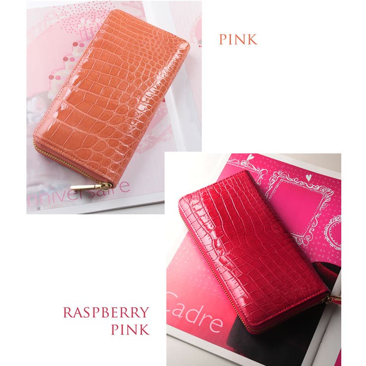 クロコダイル 長財布 レディース | sankyo shokai  | 詳細画像4