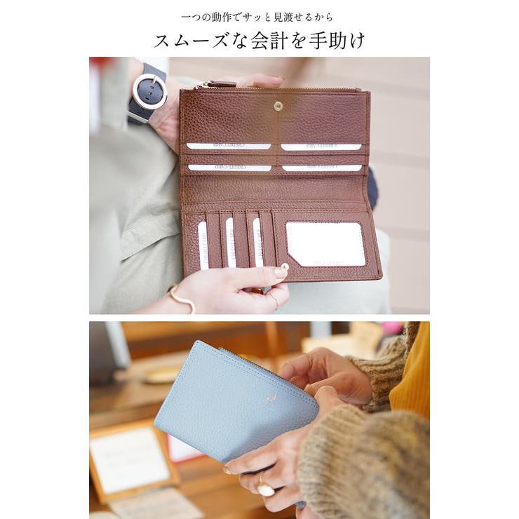 長財布 レディース 薄い | sankyo shokai  | 詳細画像6 