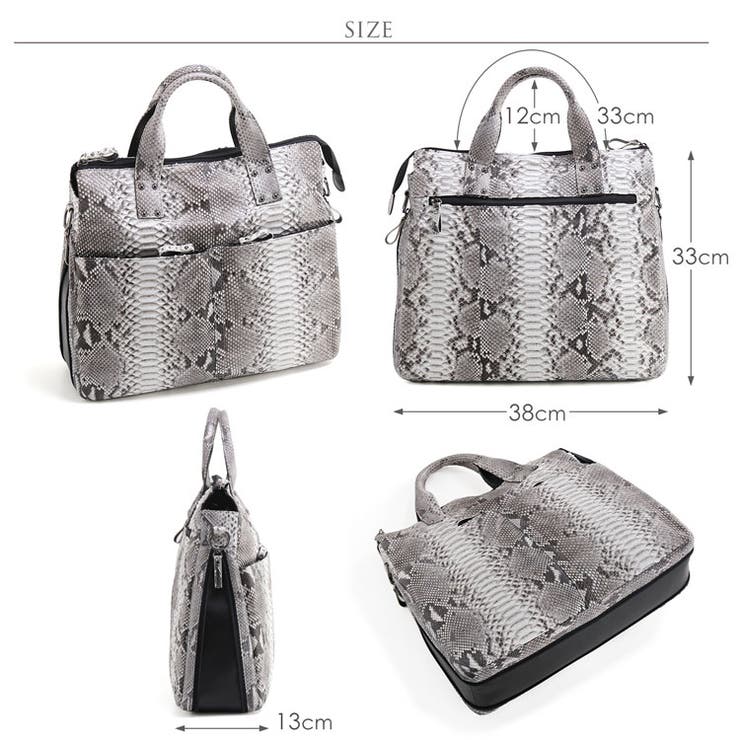 ダイヤモンド パイソン トートバッグ | sankyo shokai  | 詳細画像12 