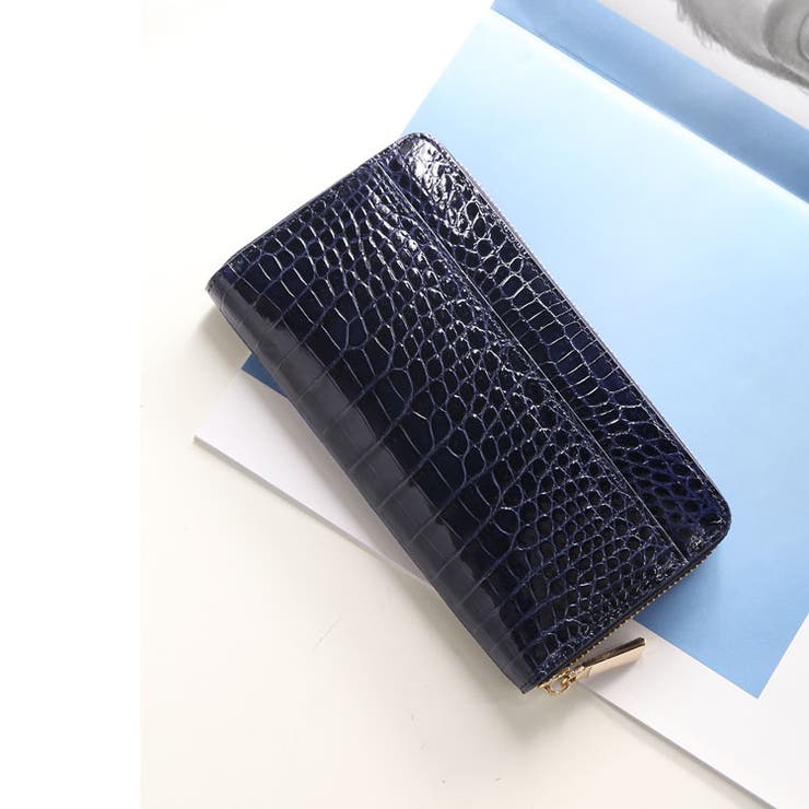 クロコダイル 長財布 レディース | sankyo shokai  | 詳細画像2 