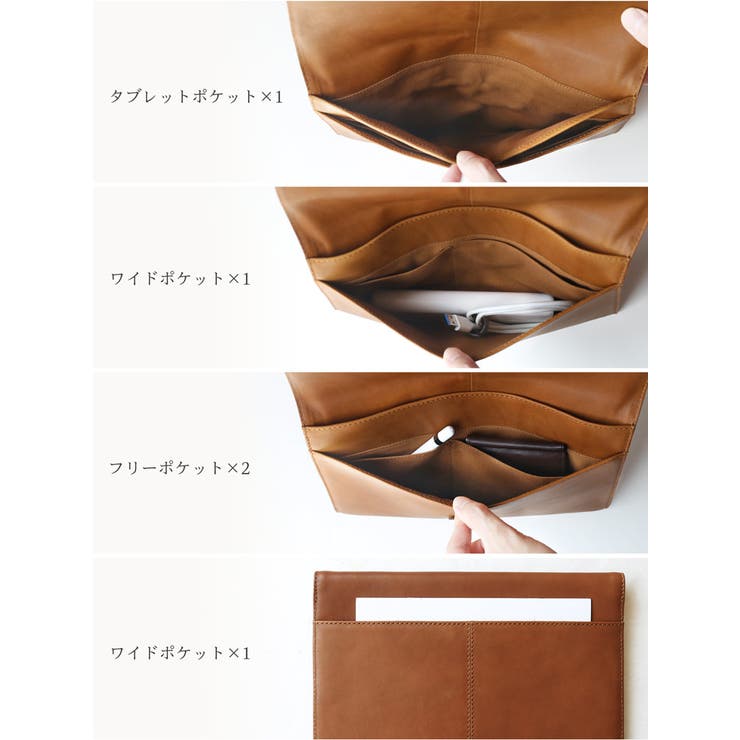 牛革 タブレット ケース | sankyo shokai  | 詳細画像7 