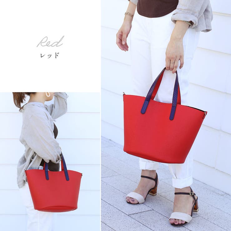 牛革 ダイヤモンドパイソン トートバッグ | sankyo shokai  | 詳細画像6 