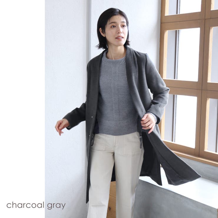 ノーカラーコート レディース 卒業式 | sankyo shokai  | 詳細画像8 