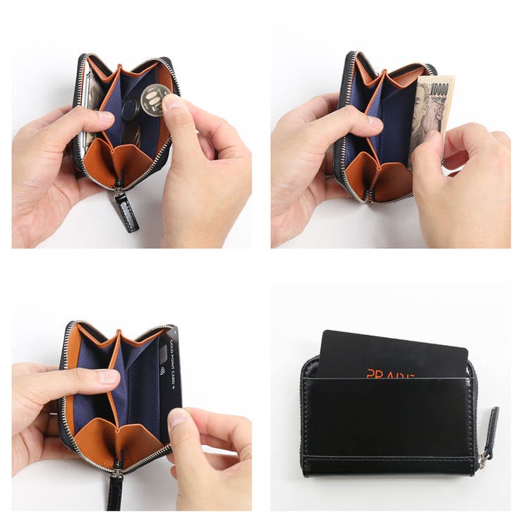 コードバン ミニ 財布 | sankyo shokai  | 詳細画像8 