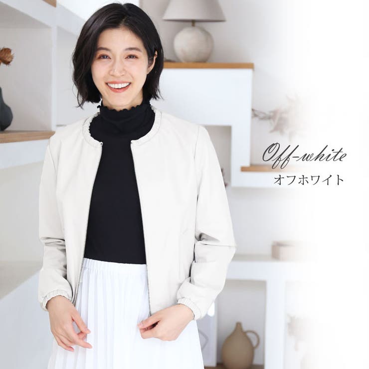 ラムレザー ジャケット レディース | sankyo shokai  | 詳細画像8 