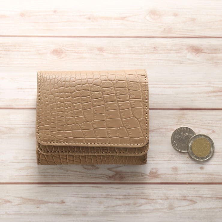 クロコダイル ミニ 財布 | sankyo shokai  | 詳細画像5