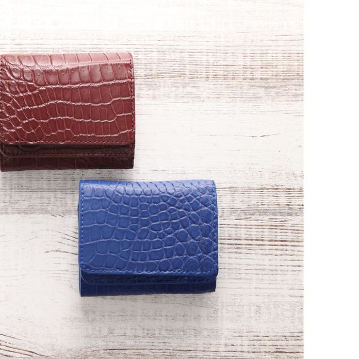 クロコダイル ミニ 財布 | sankyo shokai  | 詳細画像11