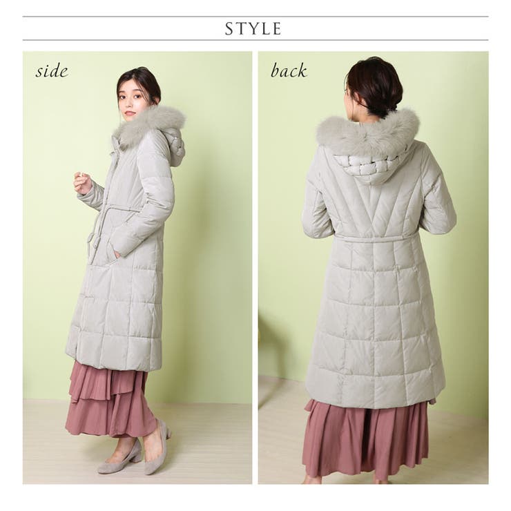 filomo ダウンコート ロング | sankyo shokai  | 詳細画像5 